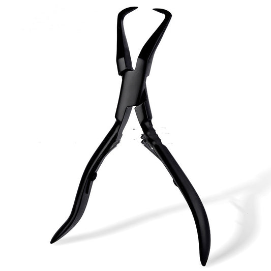 FOSHIO Sharp Nose Pliers Connecting Hair Tool Pliers Film