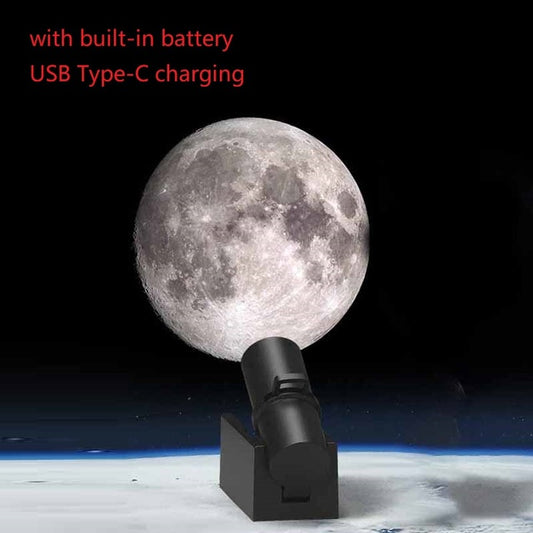 Star Projector 2 In 1 Earth Moon Projection Lamp Galaxy Ligh