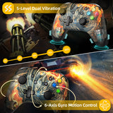 Private Model Wireless Game Handle Bluetooth Connection 4-key Programming