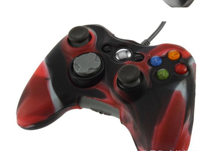 Camouflage Silicone Case Handle Cover Wireless Wired Handle Silicone Case