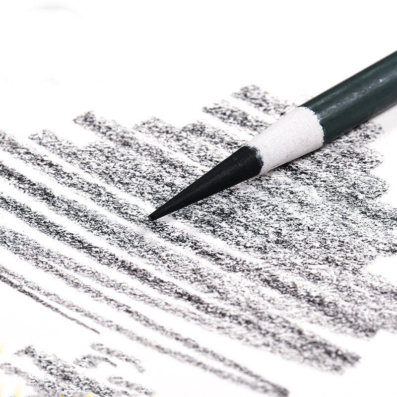 Soft carbon continuous core professional pencil