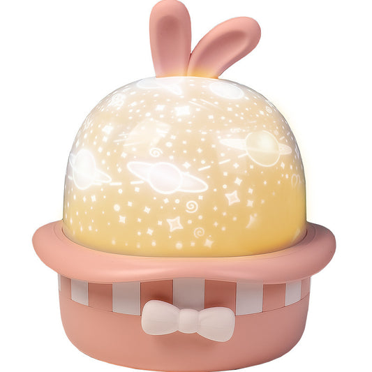 LED projector night light projector with USB 360 rotating starry sky projector