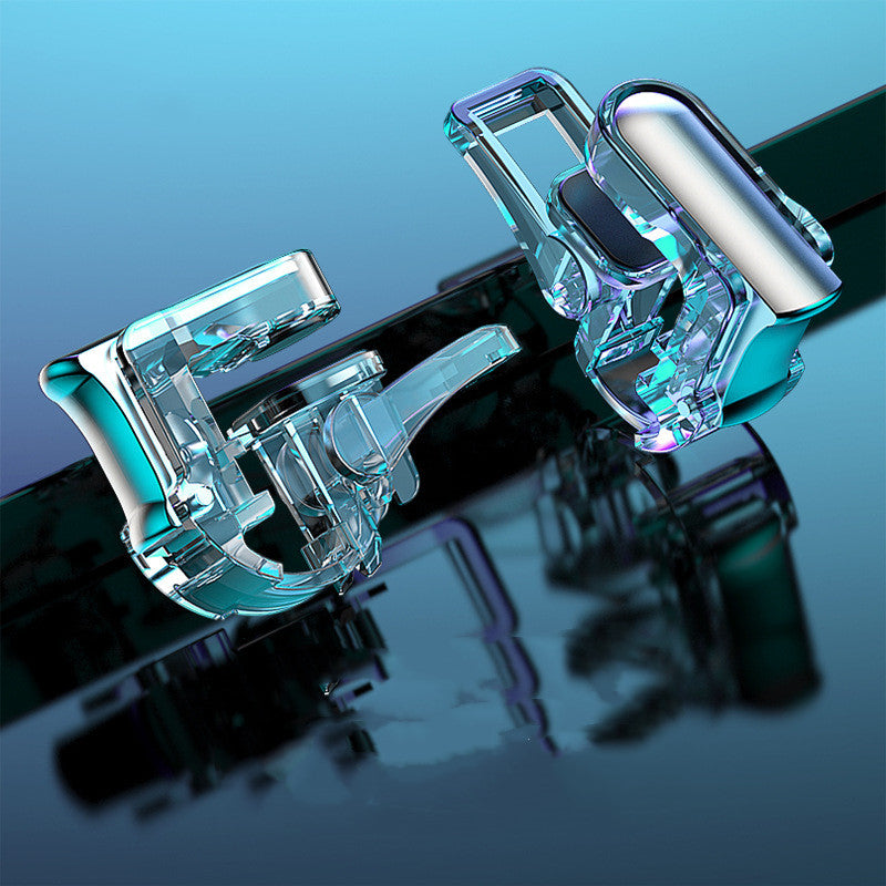 Compatible with Apple , Eating Chicken Artifact Mobile Gamepad is Suitable For Quick Shooting Buttons