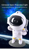Galaxy Star Projector Starry Sky Night Light Astronaut Lamp Home Room Decor Decoration Bedroom Decorative Luminaires Gift