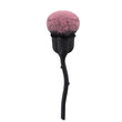 Rose makeup brush