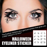 Bat Spider Decorative Eye Shadow Eyeliner Stickers