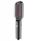 Charging Straight Comb Anion Portable Hair Curling Comb