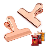High Grade Mirror Golden Stainless Steel Sealing Clip