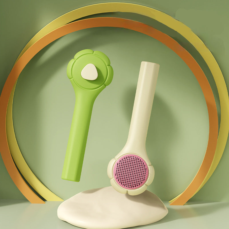 Floating Comb For Cats, Needle Comb, Dog And Cat Hair Brush, Hair Cleaner For Stroking Cats, Special Comb For Short Pet Hair