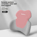 Pink Lumbar Support Pillow