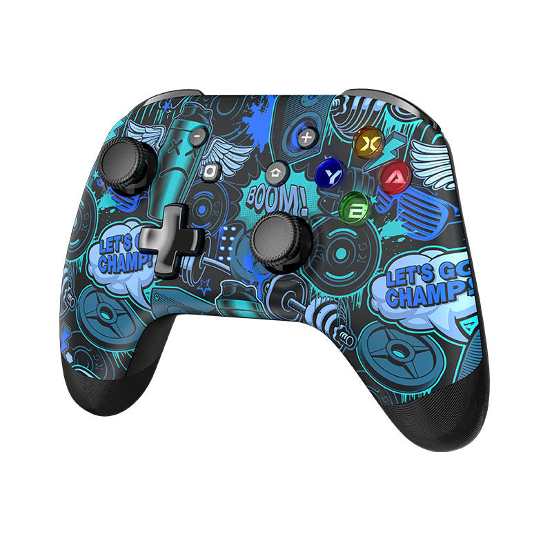 Private Model Wireless Game Handle Bluetooth Connection 4-key Programming