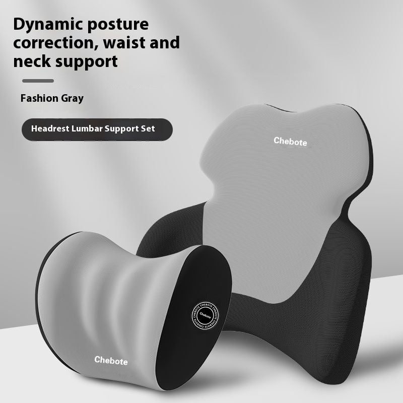 Automotive Headrest Waist Support Artifact Seat Waist Support