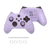 Cute Cat Ears All-inclusive Soft Shell Handle Silicon Rubber Sleeve