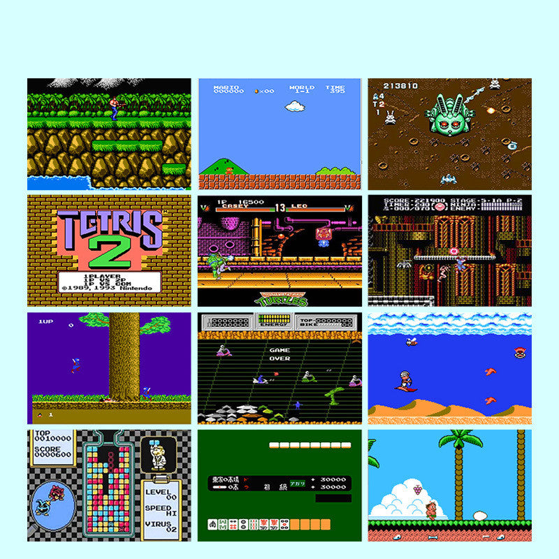 Mini TV handheld video game console