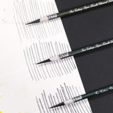 Soft carbon continuous core professional pencil