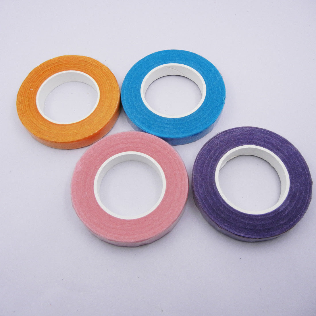 Handmade DIY Paper Art Tape Floral Green Tape Paper Rose Flower Tape Silk Screen Flower Material