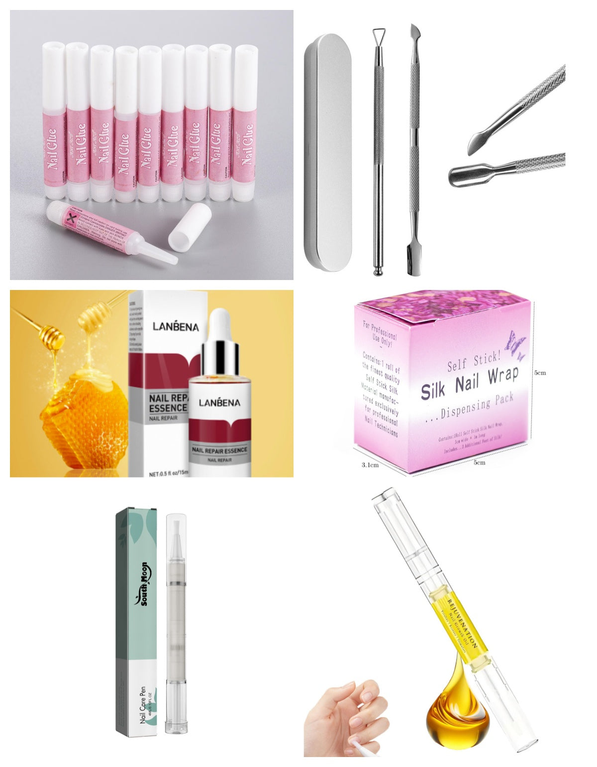 Nail Repair Pen Nail Removal Dead Skin Barbed Gray Nail Care Nutrition Moisturizing Repair Pen