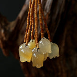 Car Ornaments Inside Car Natural Boxwood Lotus Car Hangings Accessories