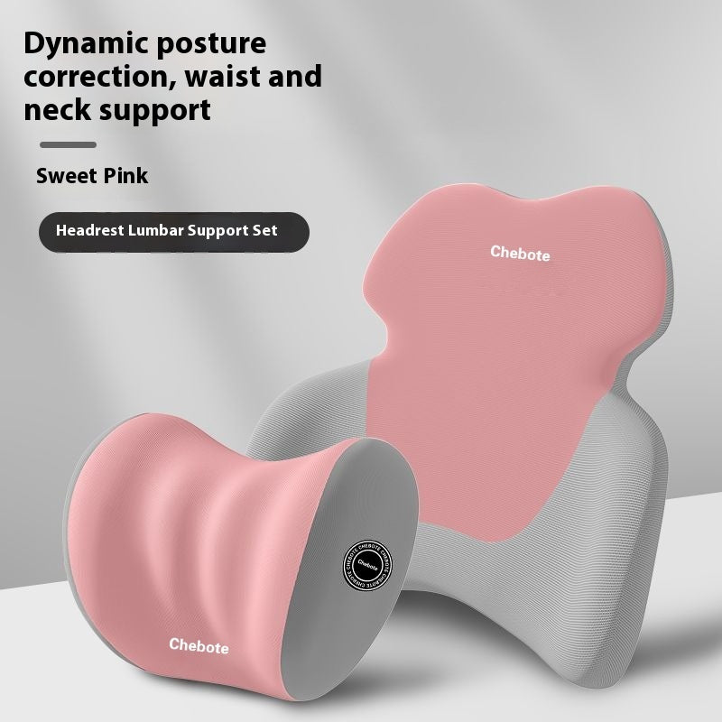 Automotive Headrest Waist Support Artifact Seat Waist Support